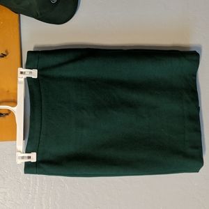 JCrew green pencil skirt